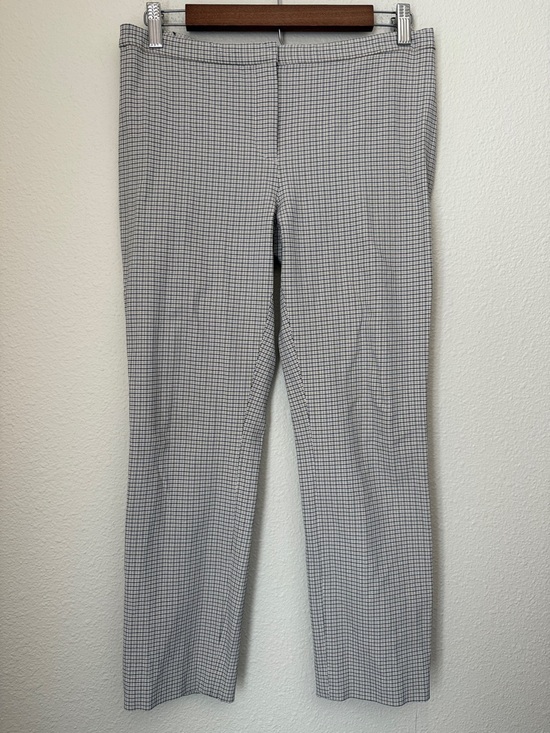 Theory Classic Skinny Pant Plaid